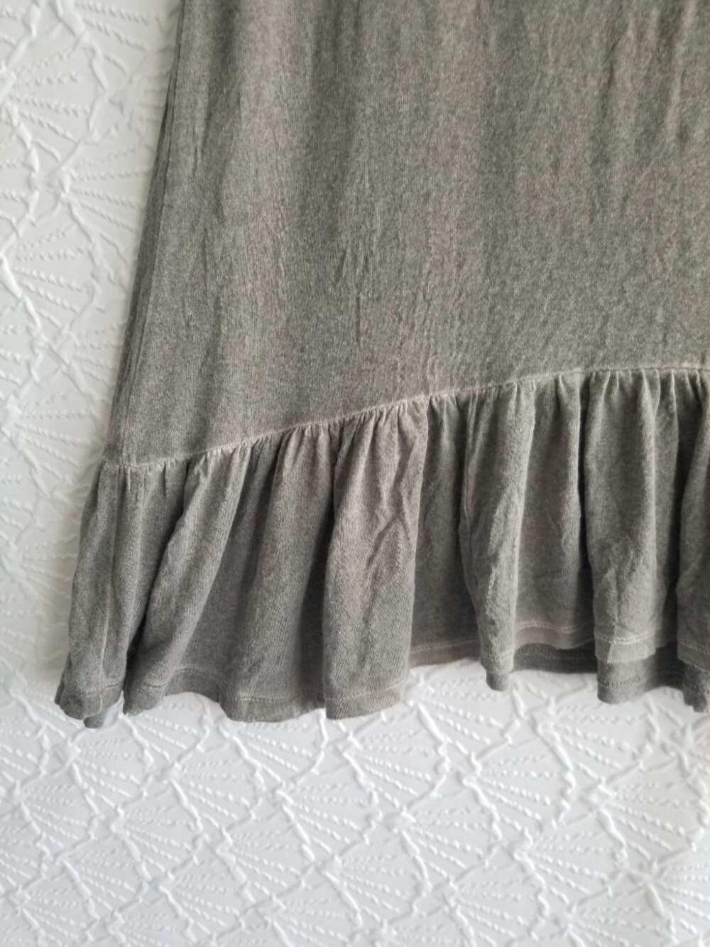 Flowy Ruffle Tunic Blouse Size M - Picture 6 of 6